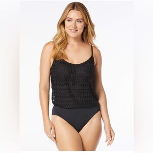 NWT Coco Contours Amaris V-Neck Bra Sized One Piece- Crochet Size 14/38 C/D